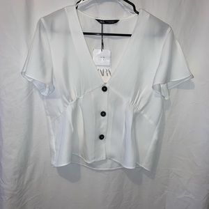 Short sleeve blouse